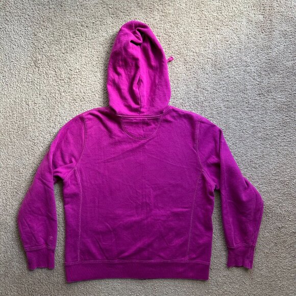 Champion Sweatshirt Womens XL Full Zip Hoodie Pink Long Sleeve Authentic - Picture 2 of 12